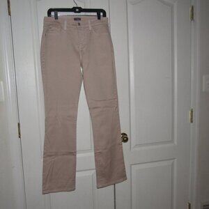 NYDJ Billie Mini Bootcut Tan Jeans Size 10